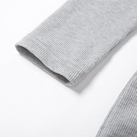 Long Sleeve Turtleneck Hooked Corset Dress - Picture 8 of 10